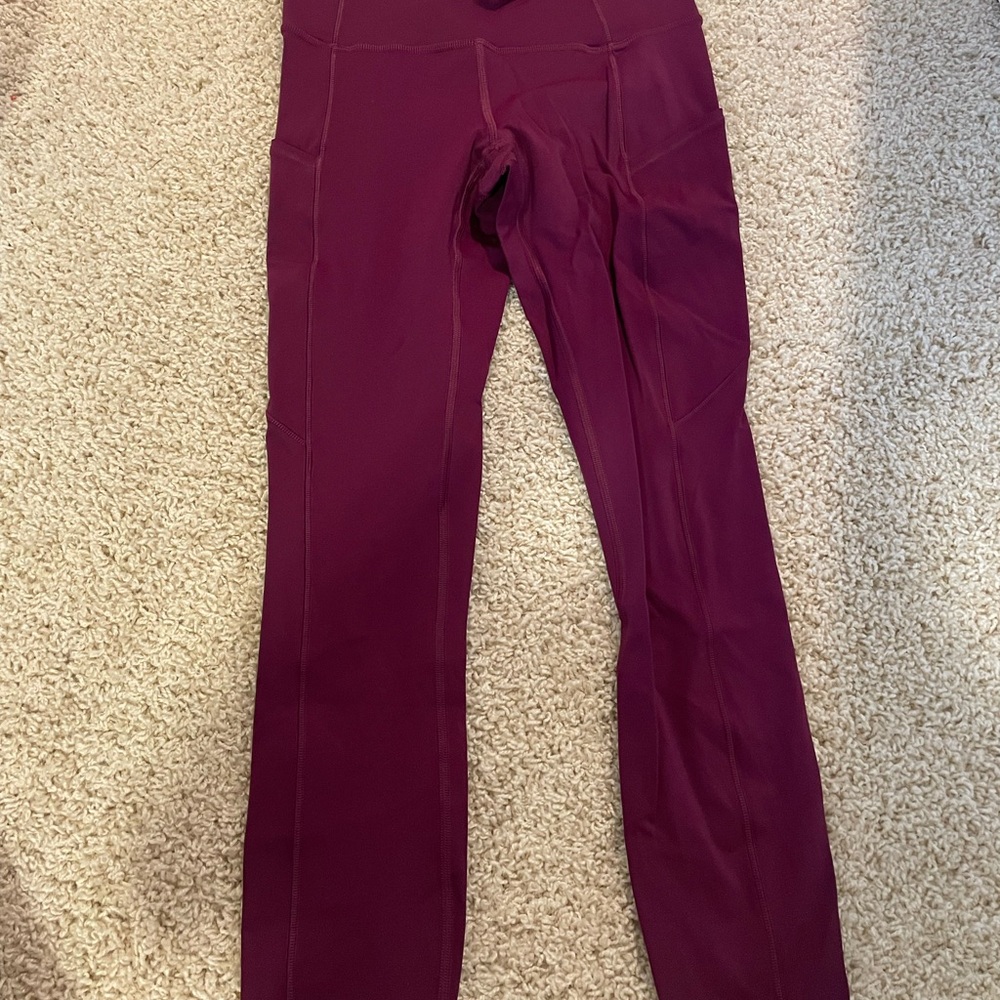 Magenta Lululemon Leggings